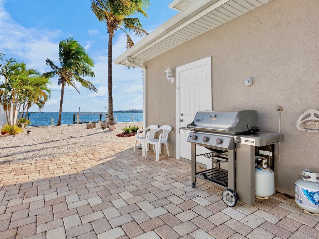 Private BBQ grill for outdoor cooking