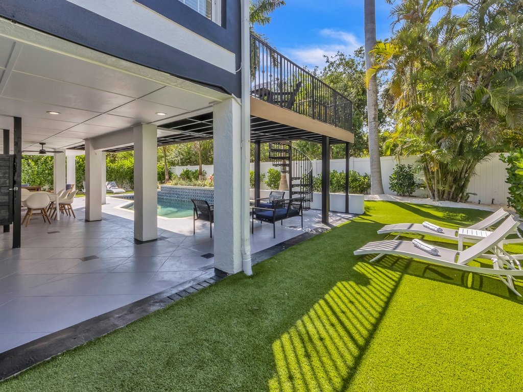 Lush Green Garden Landscape