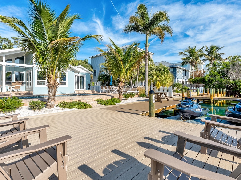Waterfront paradise with private dock