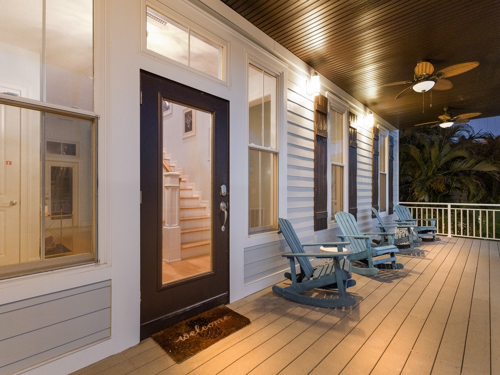 Second Floor Balcony