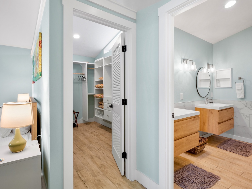 Primary Bathroom and Closet
