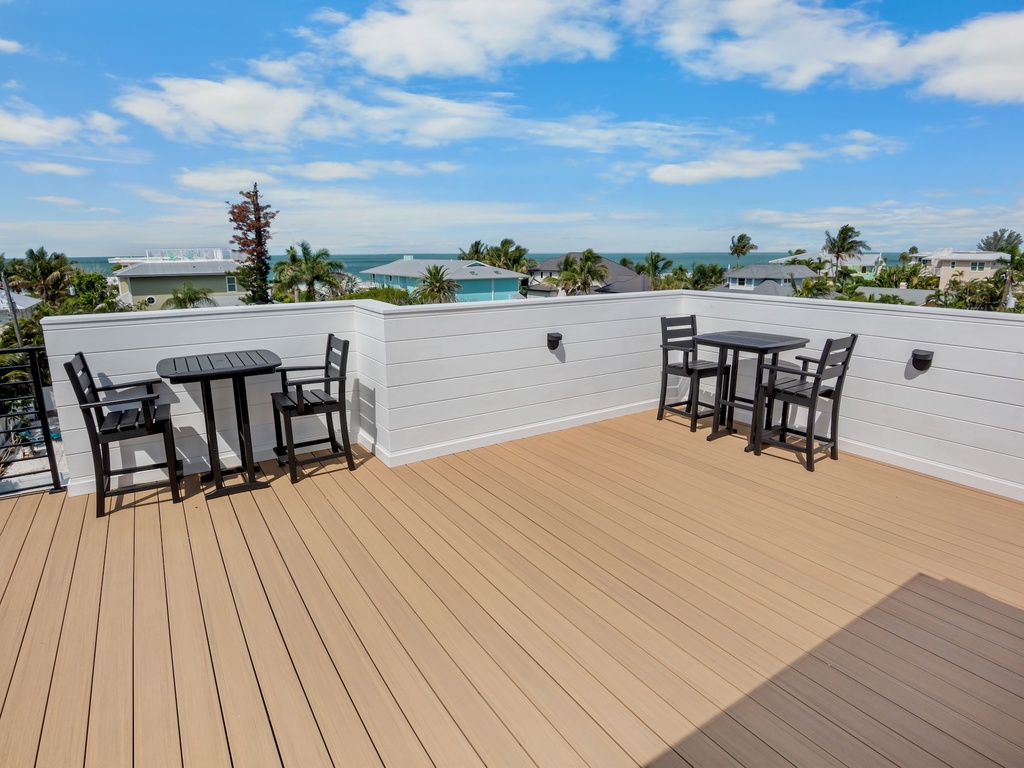Rooftop Deck with Seating and Views