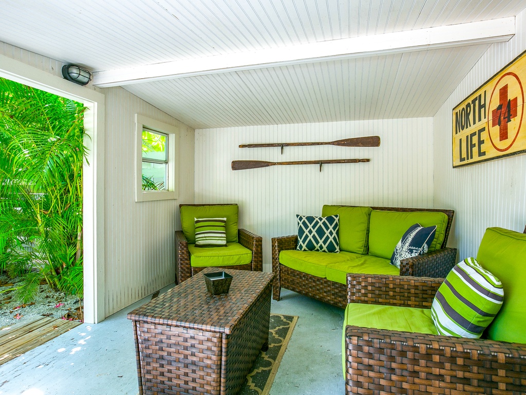 Outside Covered Seating