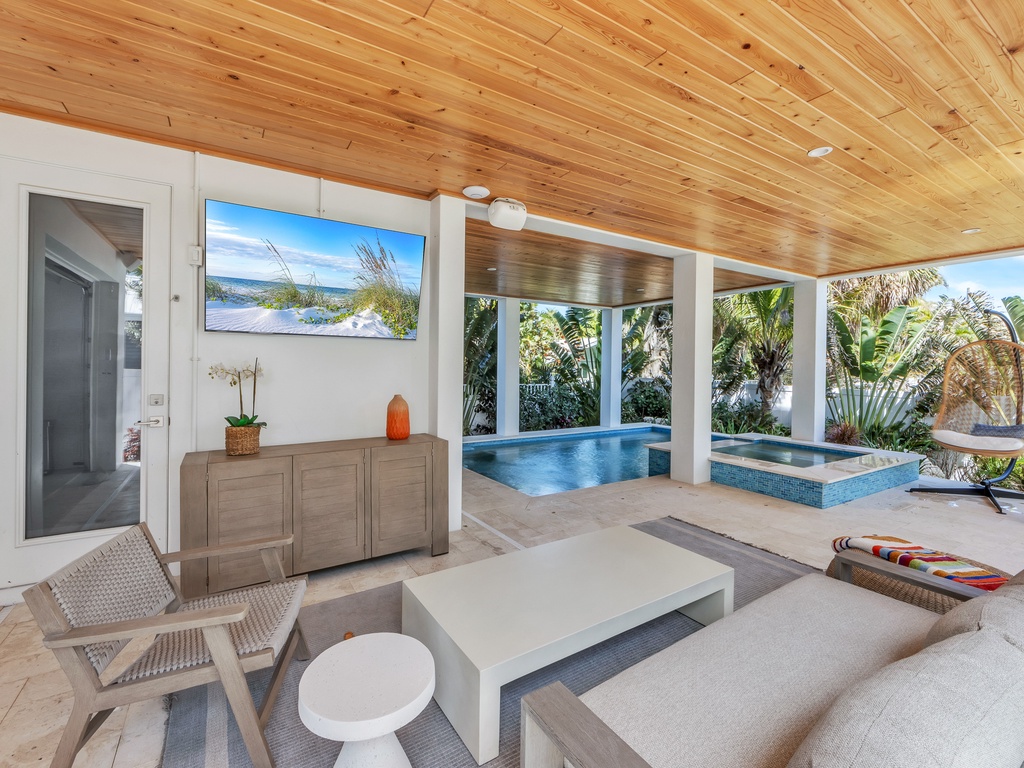 Outdoor relaxation zone