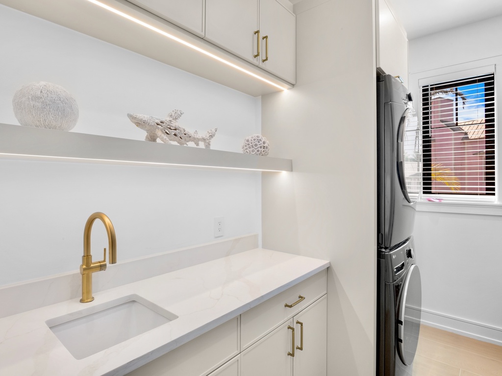 Laundry area with washer and dryer