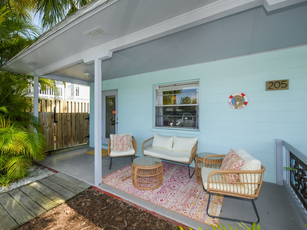 Front Porch with Seating