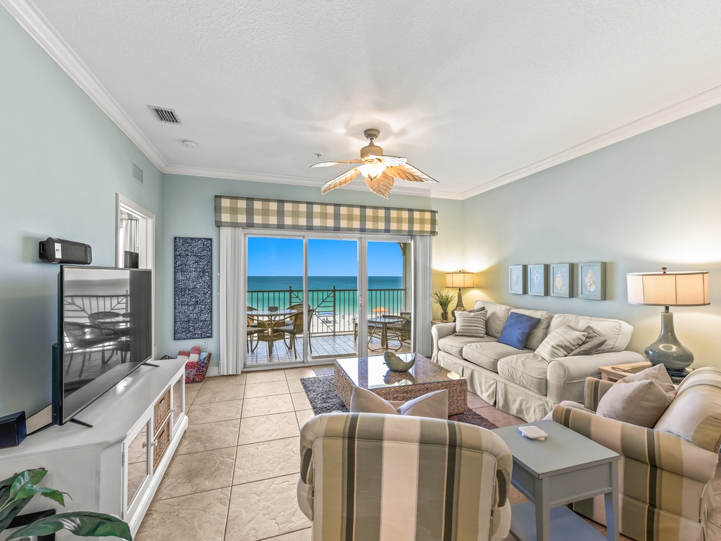 Living Area - Gulf Views