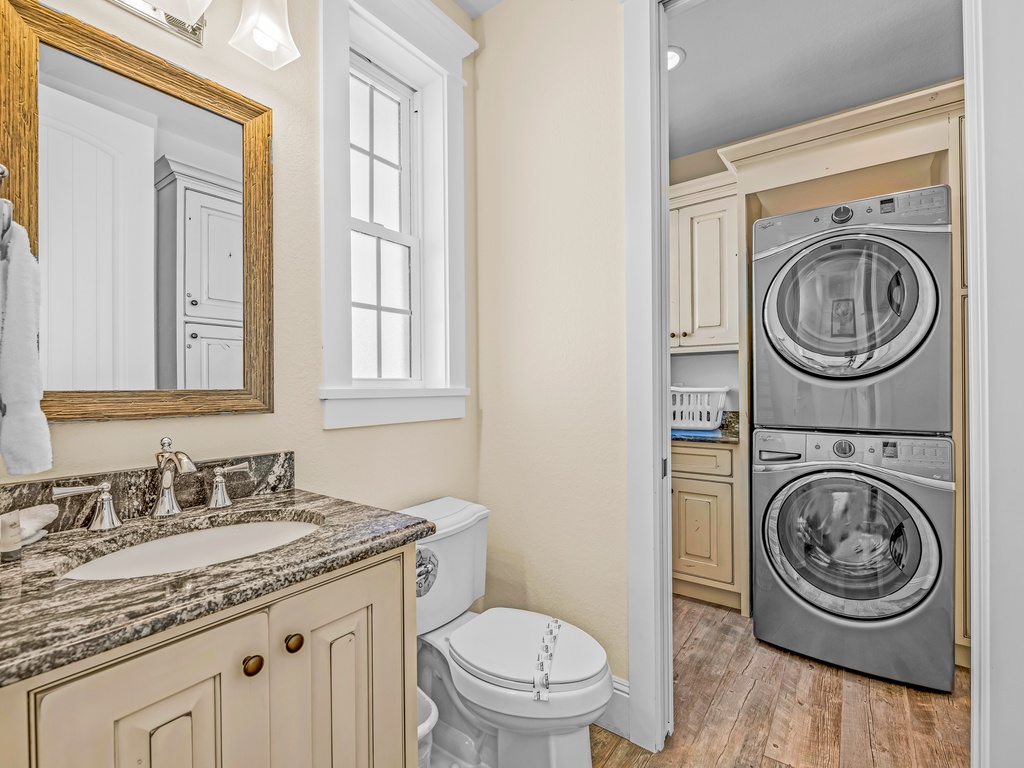 Half Bath - Washer/Dryer