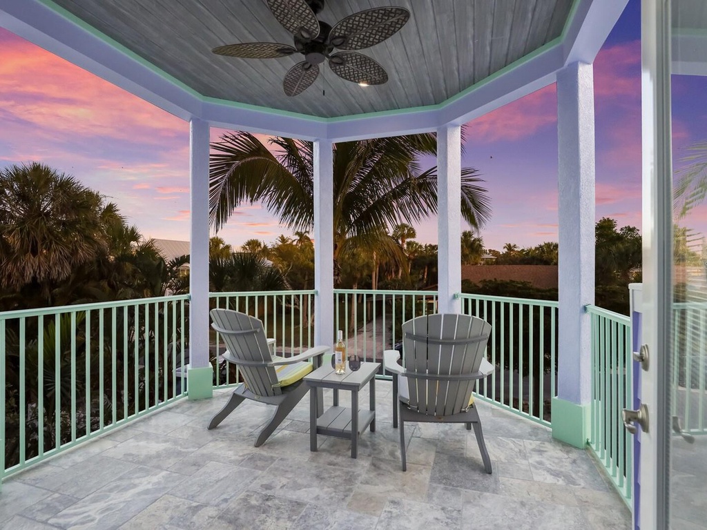 Private Balcony with Panoramic Views