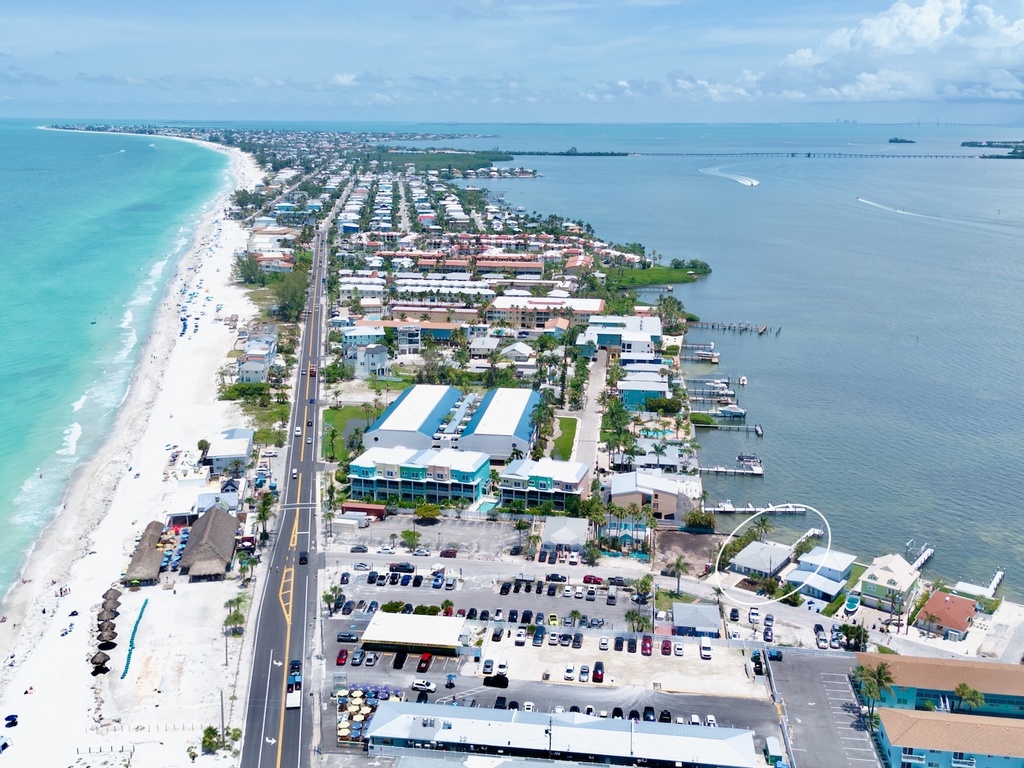 Aerial View - Bay 2 Beach Too by AMI Locals