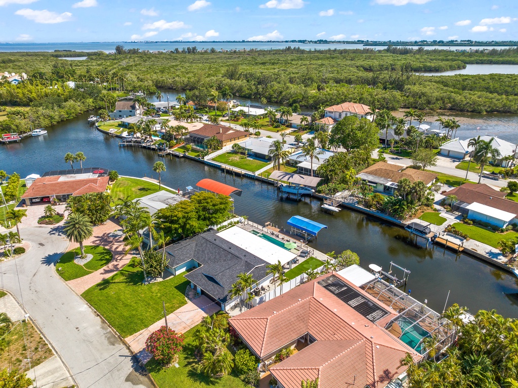 Aerial View of Property