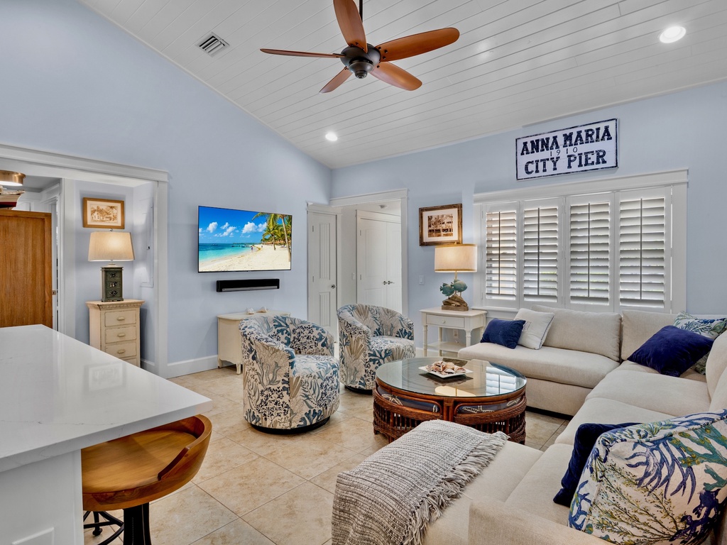 Living Area with TV