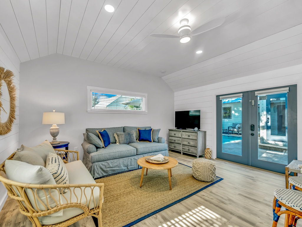 Casita - Living Area - Sleeper Sofa