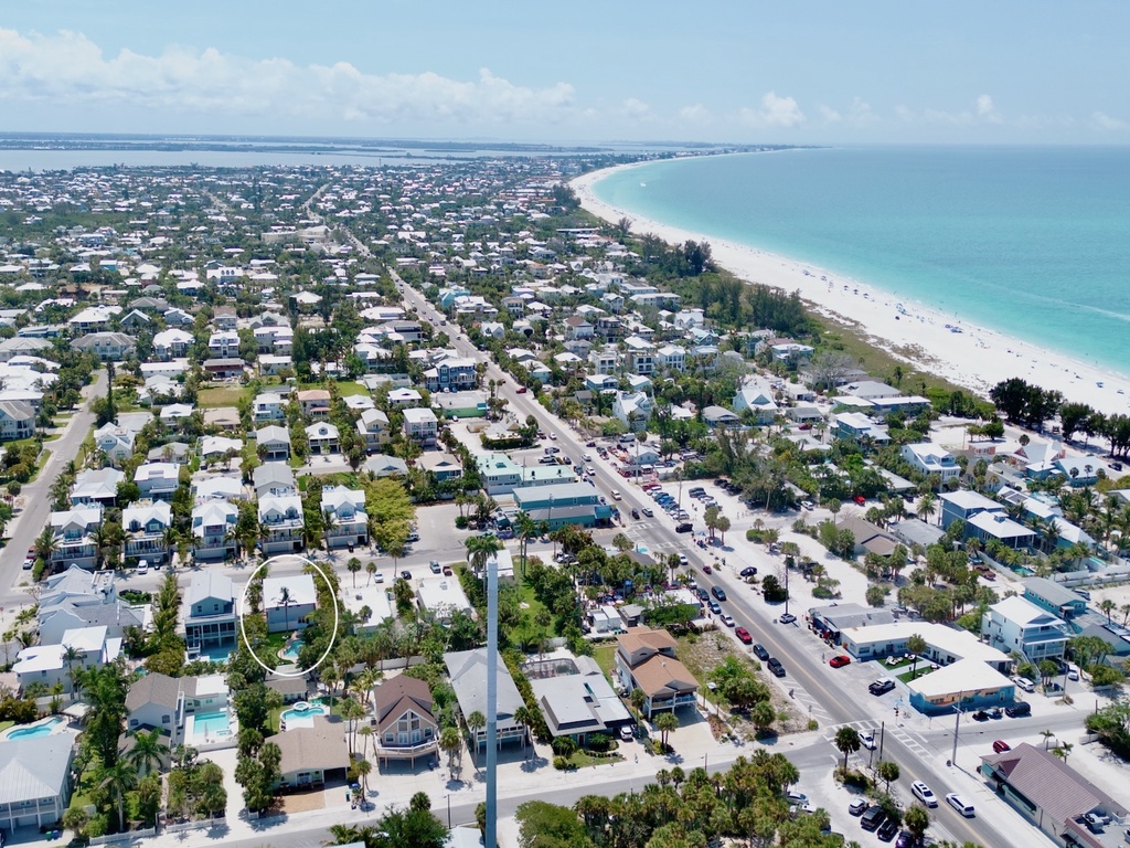 Aerial View - Chardonnay Shores by Anna Maria Island Accommodations