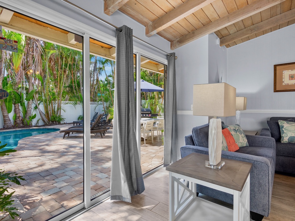 Comfortable lounge area