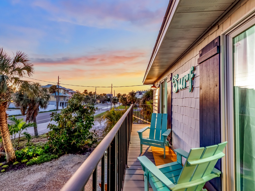 Balcony with Sitting Area