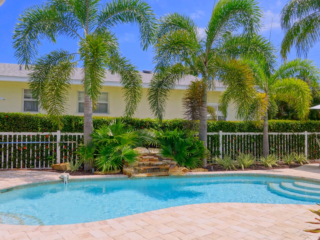 Heated Pool w/ Waterfall