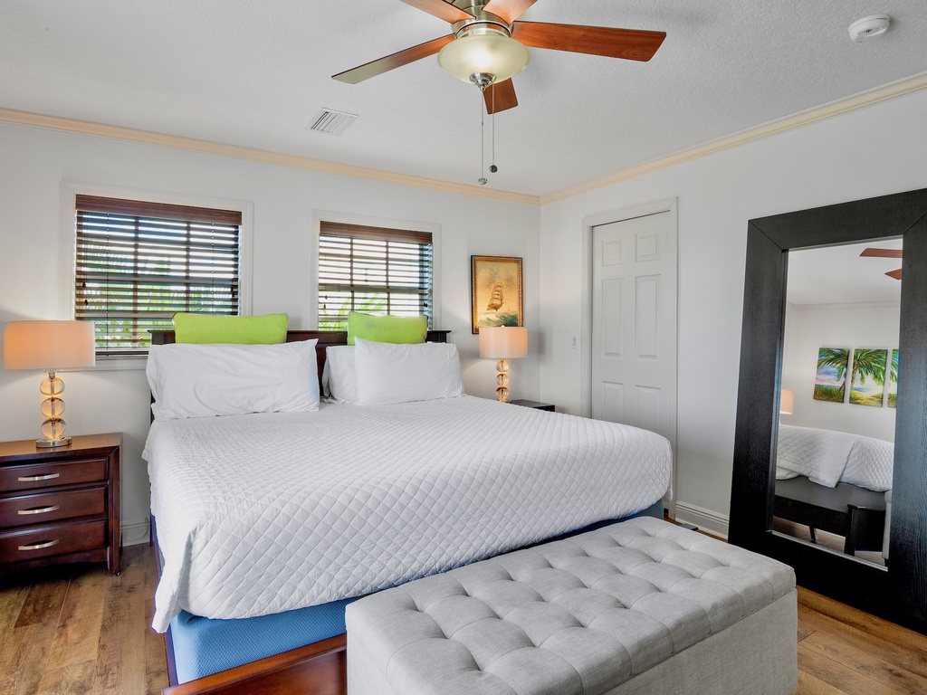 Primary Bedroom, 3rd floor: King