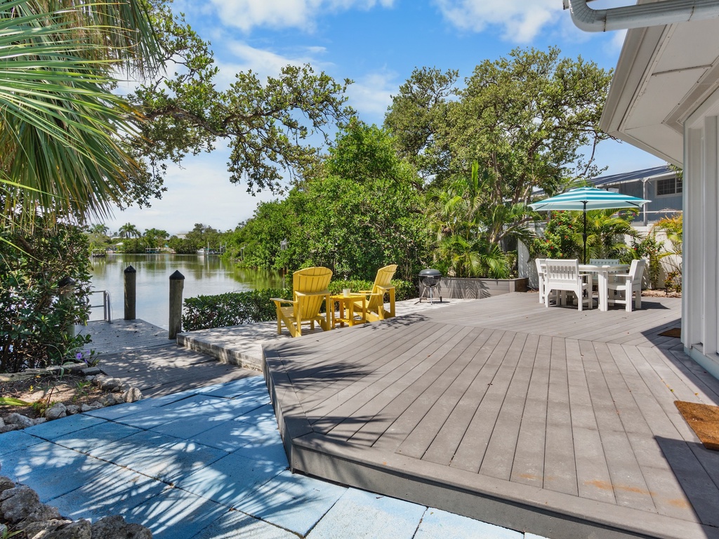 Back Deck and Dock