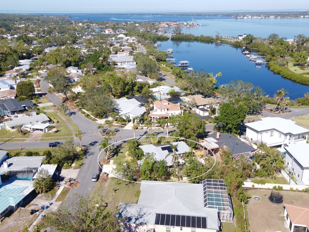 Aerial View of Property