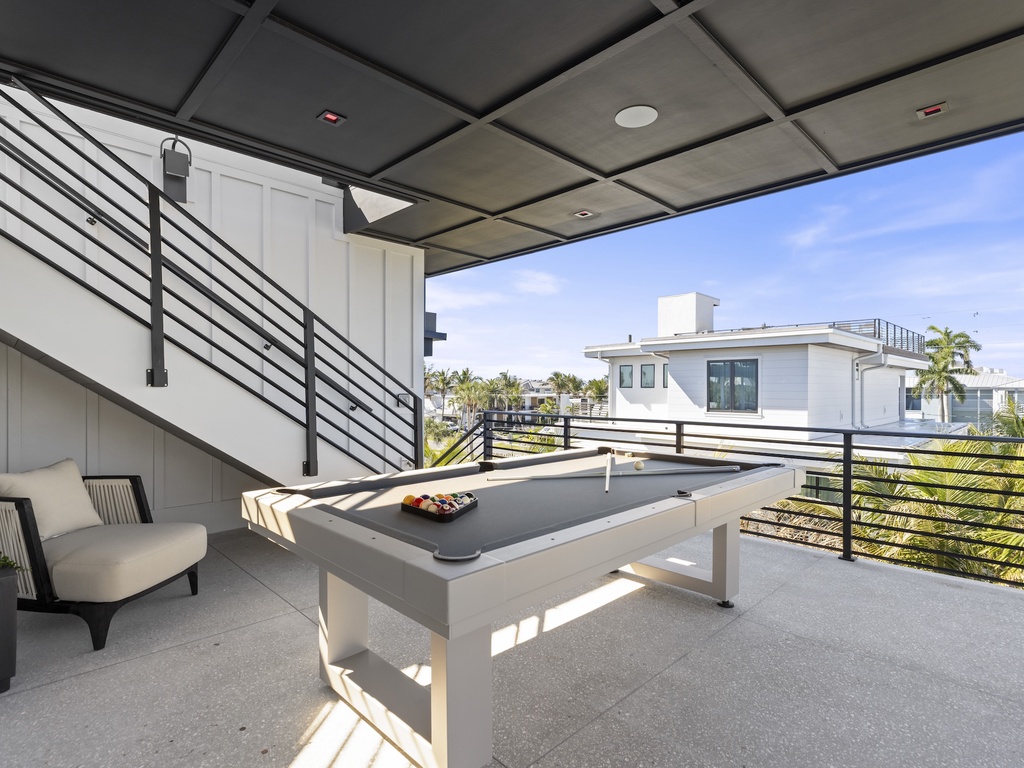 Outdoor Pool Table
