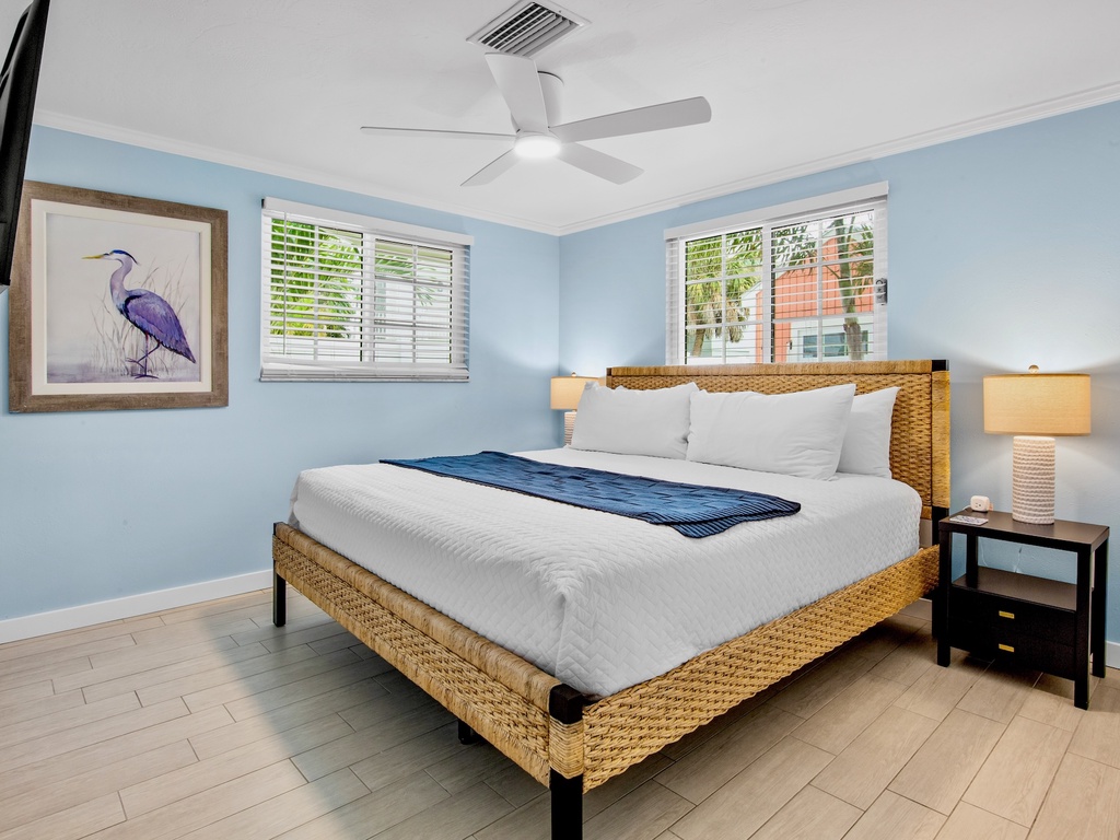 Primary Bedroom, King bed