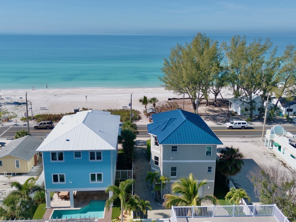 Across the street from Bradenton Beach