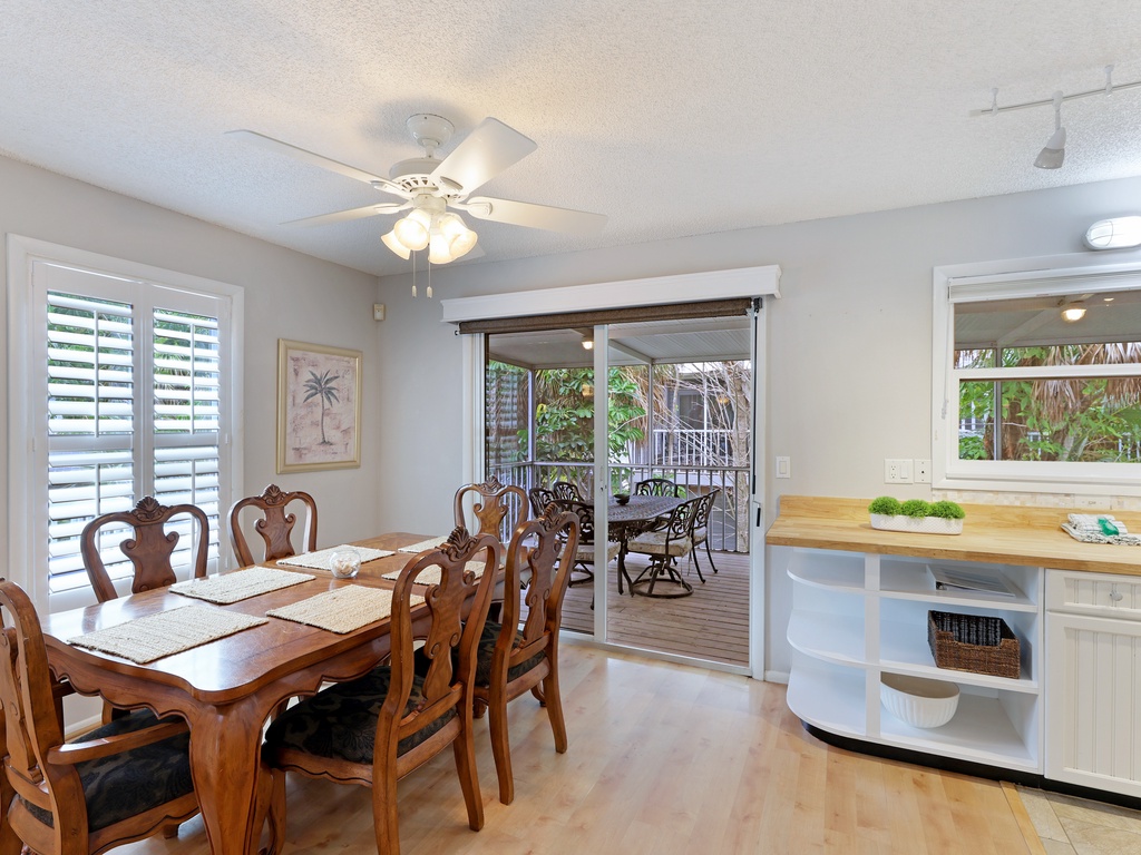 Dining Area with Lighting