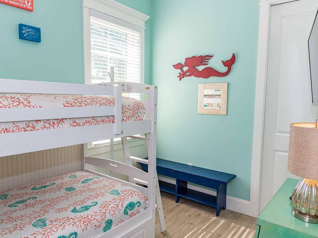 Sixth Bedroom - One Twin/Twin Bunk