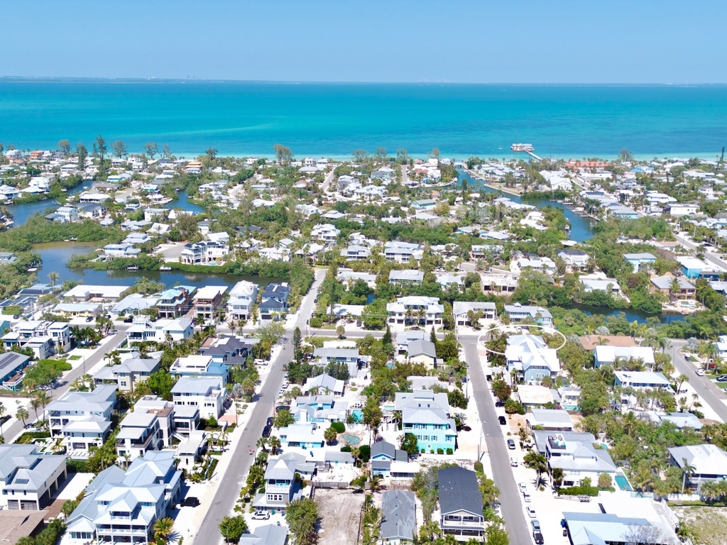 Aerial View - Carefree Cay by Anna Maria Island Accommodations