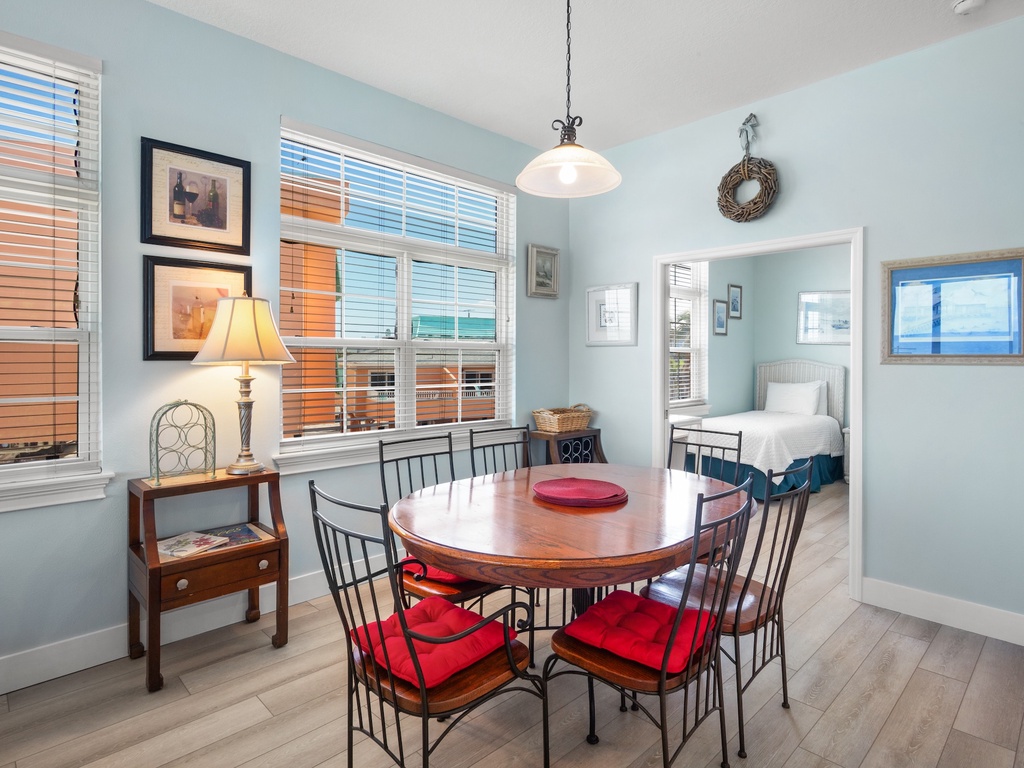 Dining table for six guests