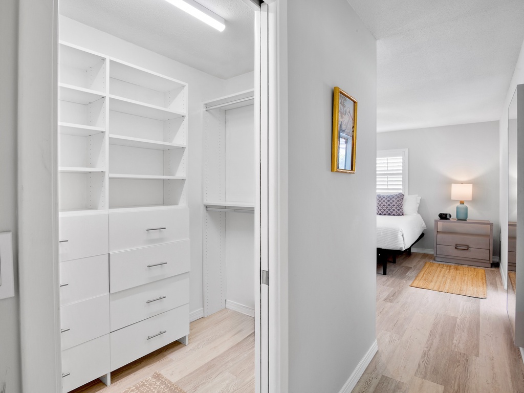 Primary Bedroom, King bed