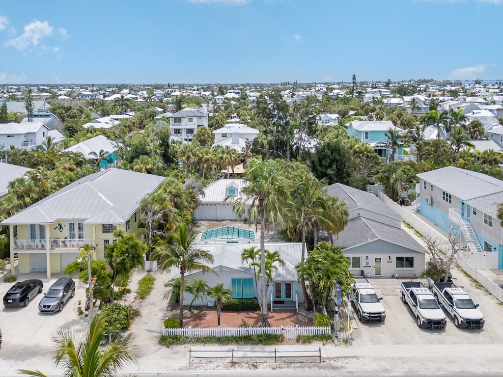 Coastal-style exterior entrance