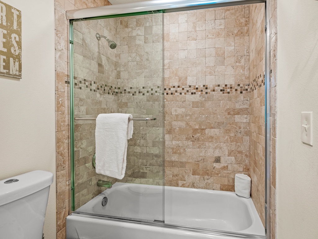 Second Bathroom with Shower/Tub Combo