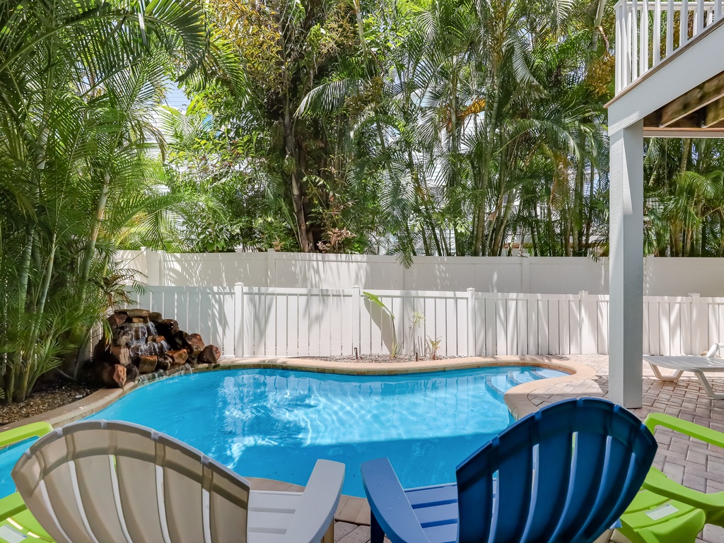 Backyard Pool Area