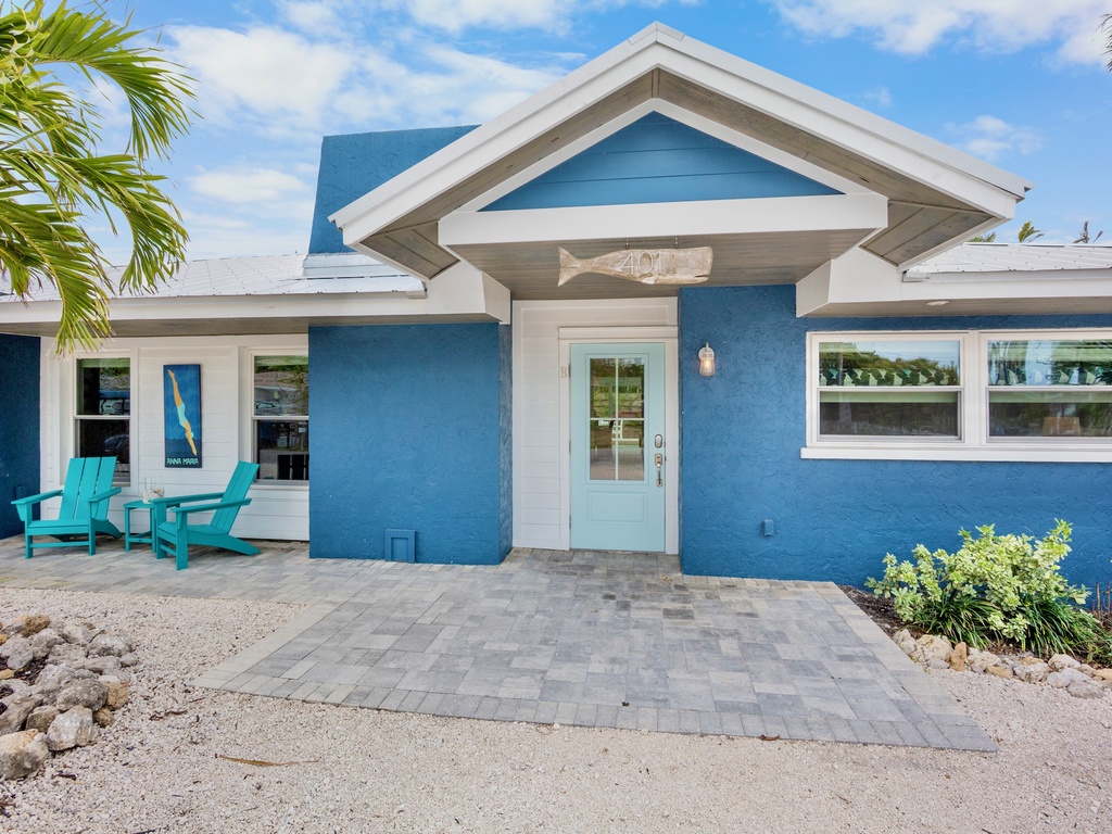 Welcoming Main House Entrance