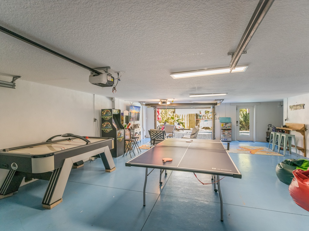 Air Hockey, Ping Pong, and Arcade Games