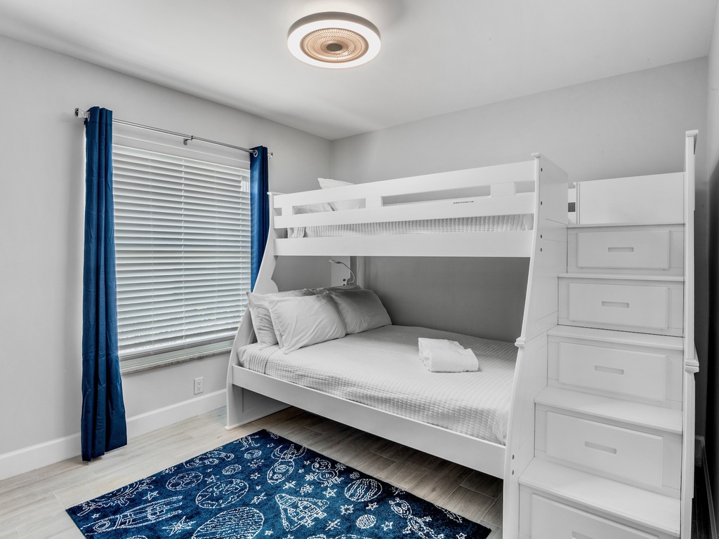 Third Bedroom, Twin-over-Twin bunk bed