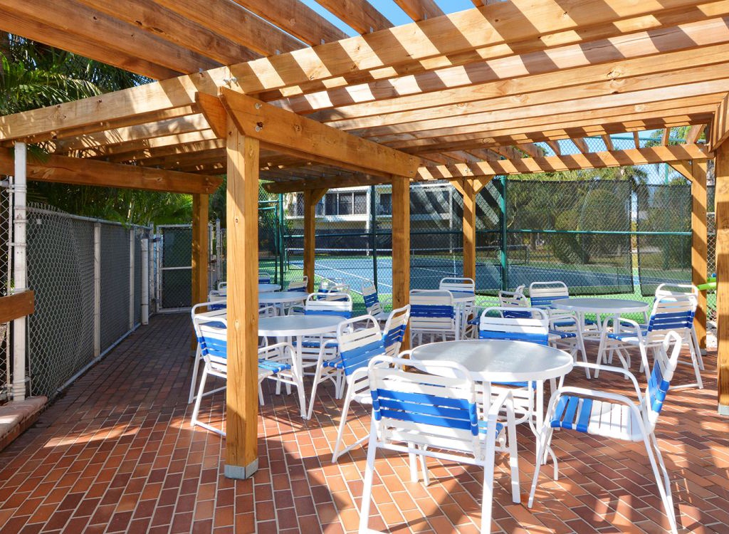 Community Poolside Seating