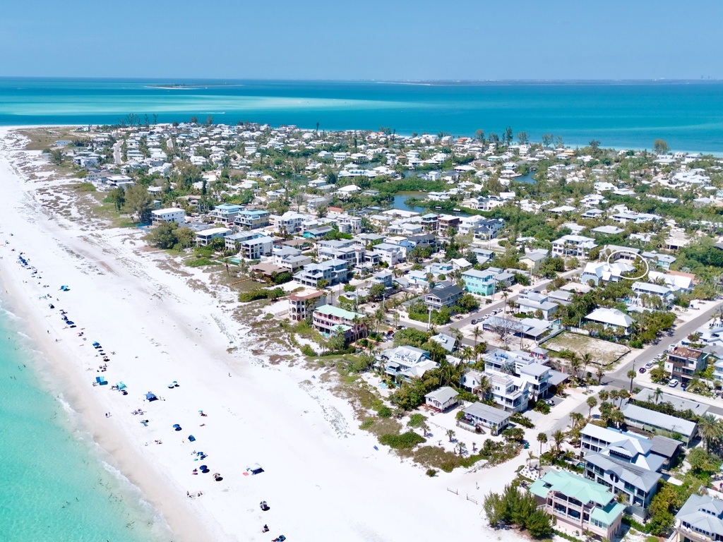Aerial View - Carefree Cay by Anna Maria Island Accommodations