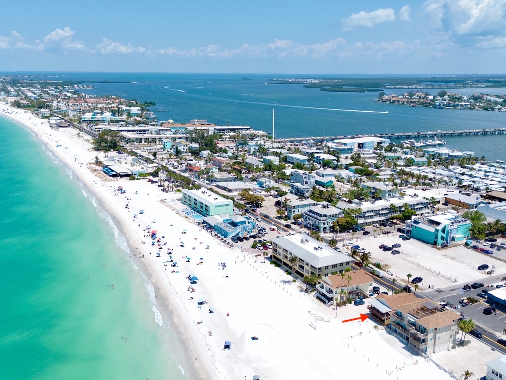 Aerial View - Capri Condo A by Anna Maria Vacations