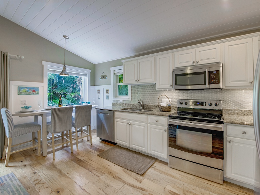 Sleek Kitchen with Appliances