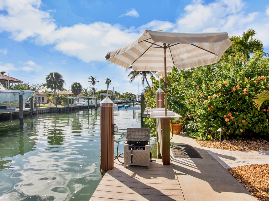 Private waterfront dock