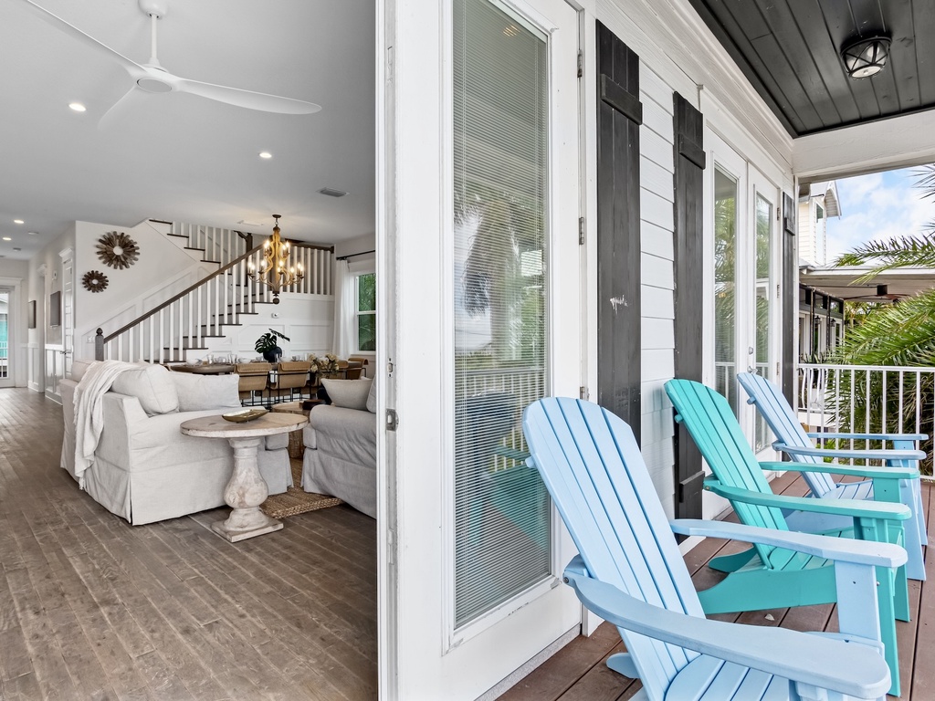 Main Floor Front Balcony