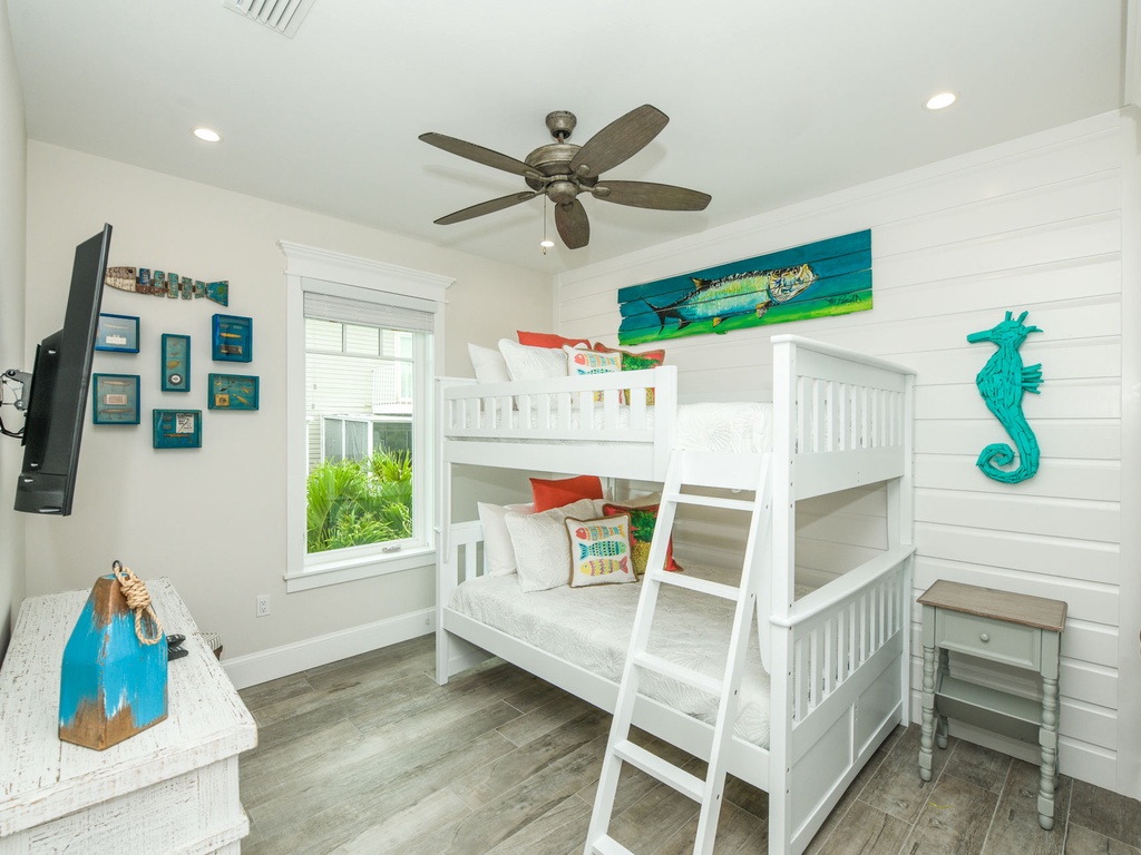 Bedroom, Full/ Full Bunk - Second Floor