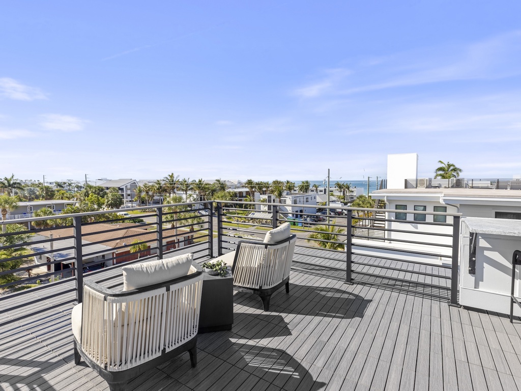 Rooftop Deck with Lounge Area