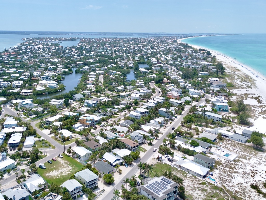 Aerial View - Turtle Trax by Anna Maria Island Accommodations