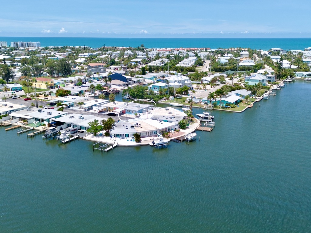 Aerial View - Delphina by Anna Maria Island Accommodations
