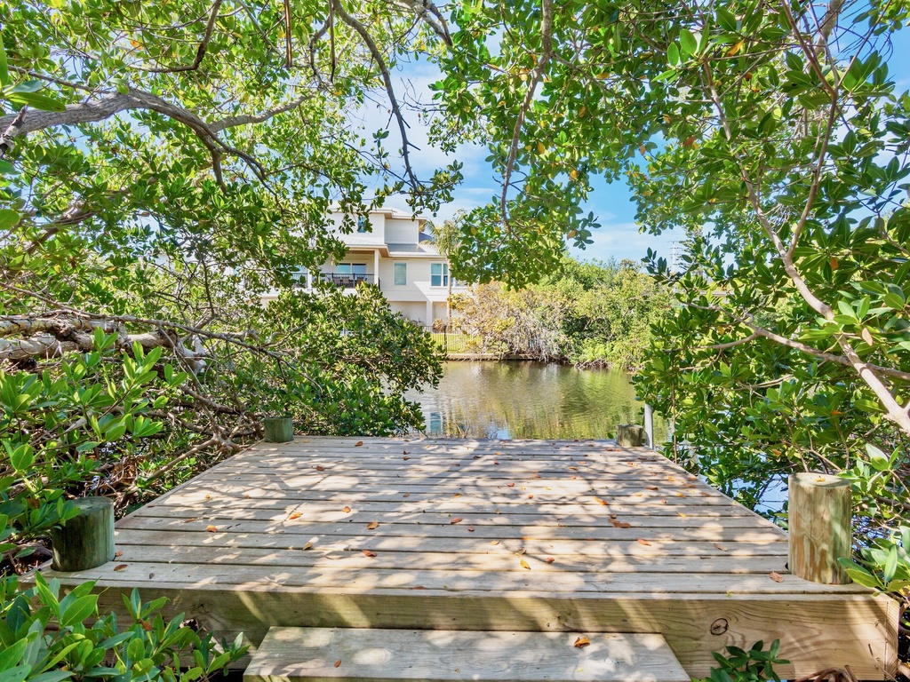 Canal Front Deck