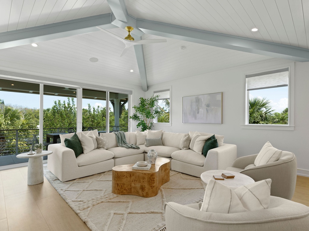 Living Area with Plush Seating